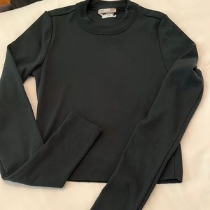 KITH, women’s mulberry long sleeve, dark green, size S